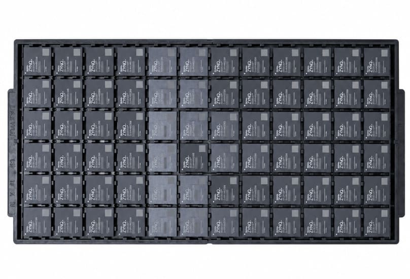 Actual supplied component-tray photograph. Packaging example; not a live stock listing.